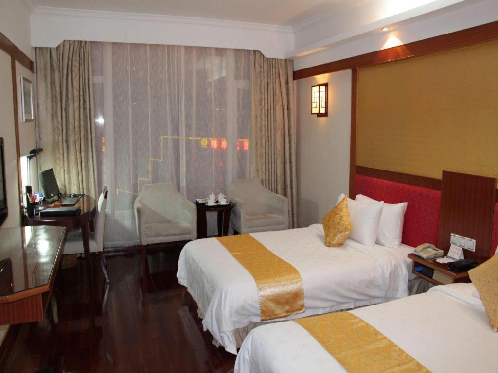 Golden Lustre Hotel Shenzhen Exterior foto
